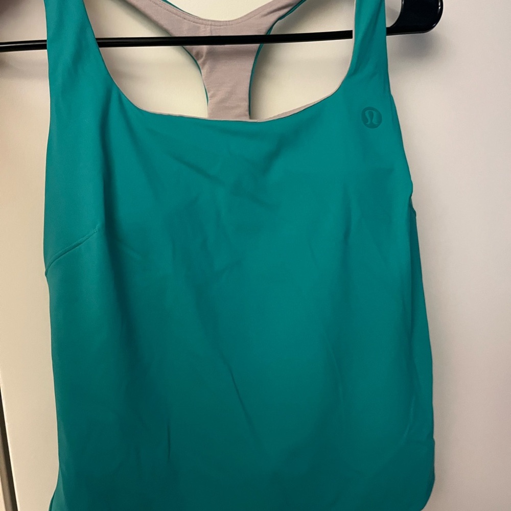 Lululemon athletica Teal Tank Top